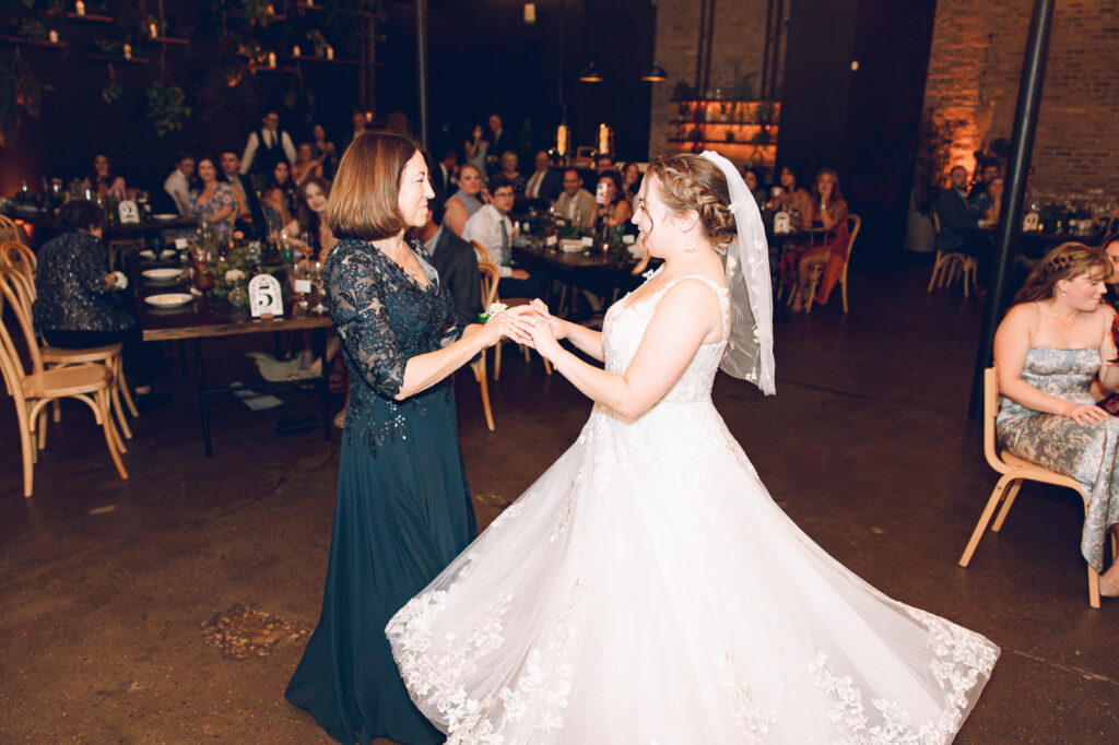 Caroline and Agustin's wedding day at The Arbory in Chicago