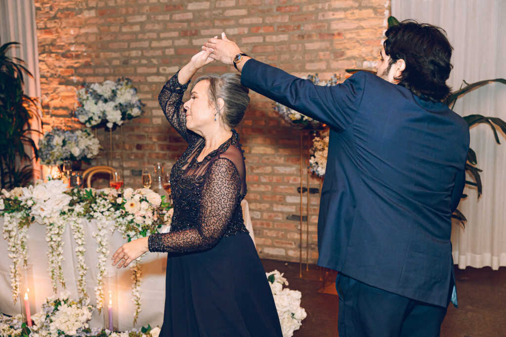 Caroline and Agustin's wedding day at The Arbory in Chicago