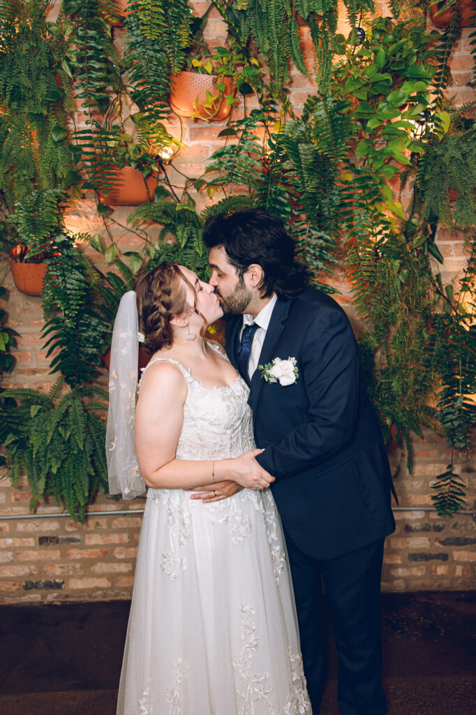 Caroline and Agustin's wedding day at The Arbory in Chicago