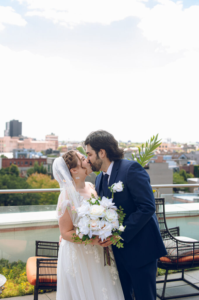Caroline and Agustin's wedding day at The Arbory in Chicago