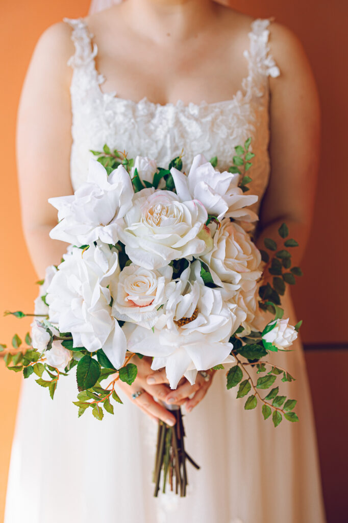 Caroline and Agustin's wedding day at The Arbory in Chicago