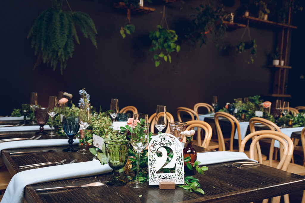 Caroline and Agustin's wedding day at The Arbory in Chicago