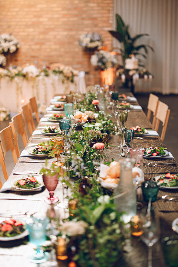 Caroline and Agustin's wedding day at The Arbory in Chicago