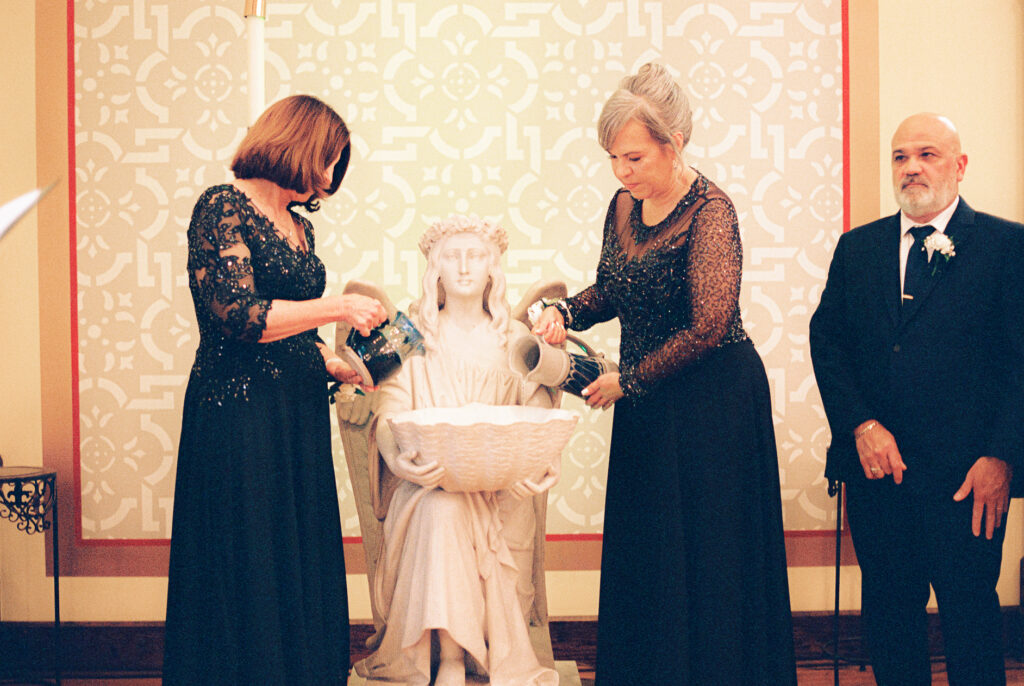 Caroline and Agustin's wedding day at The Arbory in Chicago