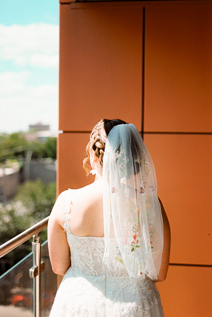 Caroline and Agustin's wedding day at The Arbory in Chicago