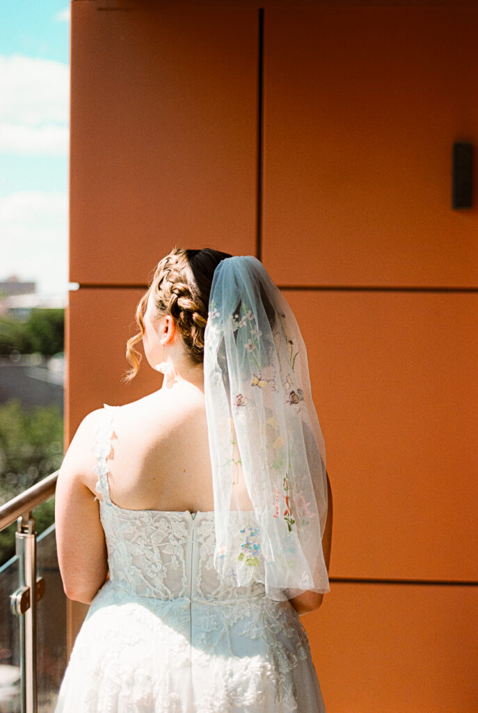 Caroline and Agustin's wedding day at The Arbory in Chicago