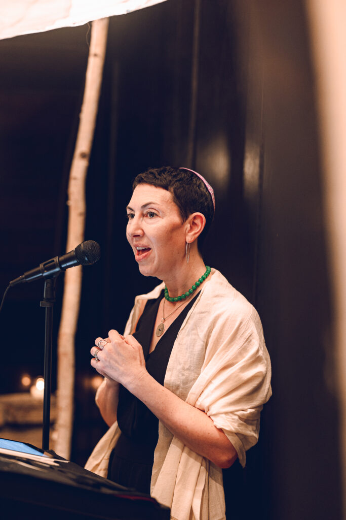 A queer couple celebrates their wedding at Osteria Via Stato